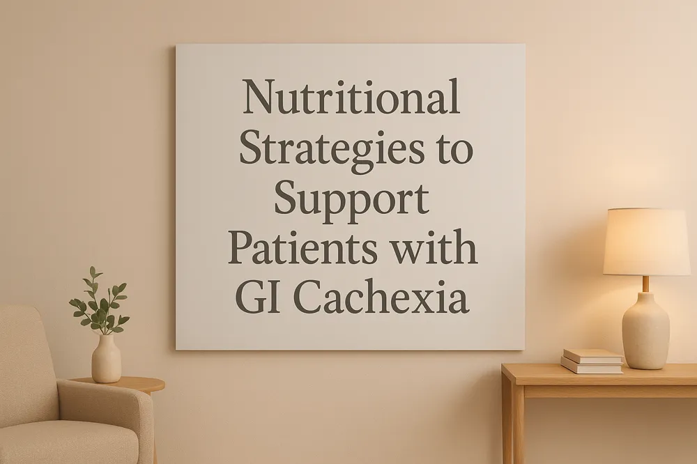 Nutritional Strategies to Support Patients with GI Cachexia