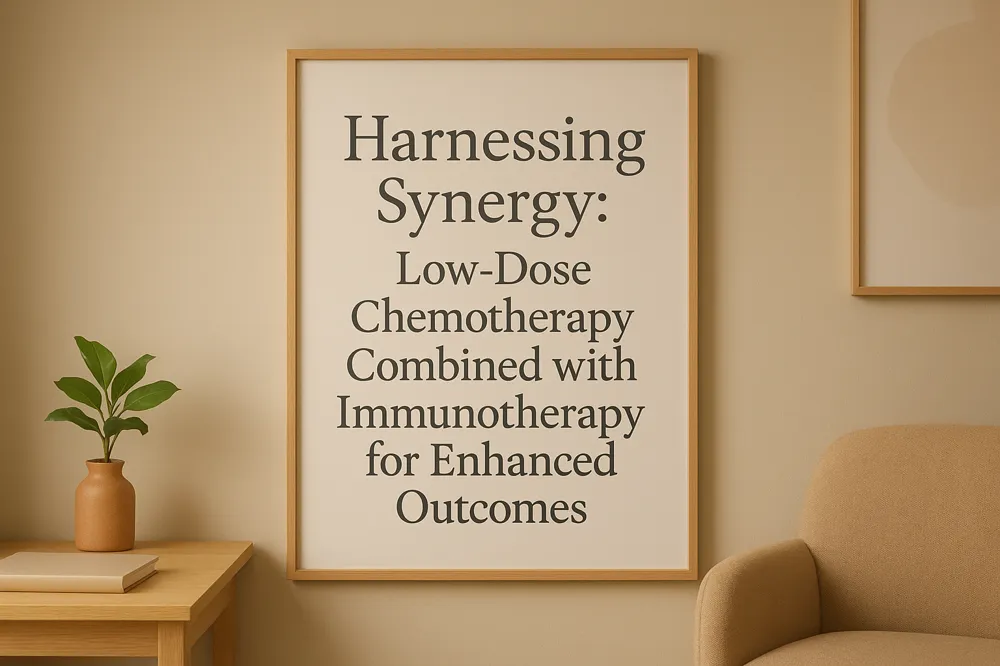 Harnessing Synergy: Low-Dose Chemotherapy Combined with Immunotherapy for Enhanced Outcomes