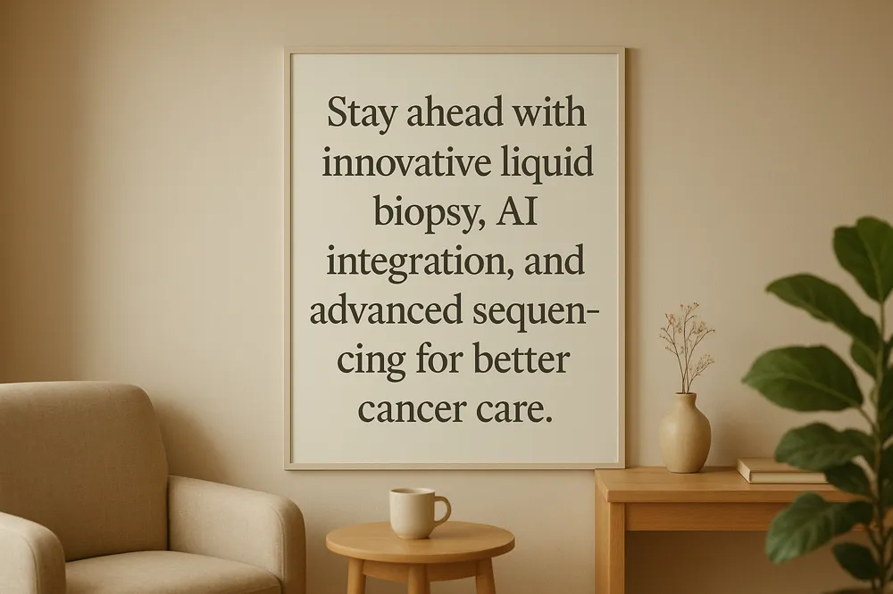 Stay ahead with innovative liquid biopsy, AI integration, and advanced sequencing for better cancer care.