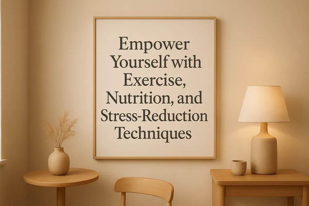 Empower Yourself with Exercise, Nutrition, and Stress-Reduction Techniques