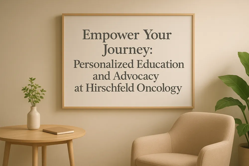 Empower Your Journey: Personalized Education and Advocacy at Hirschfeld Oncology