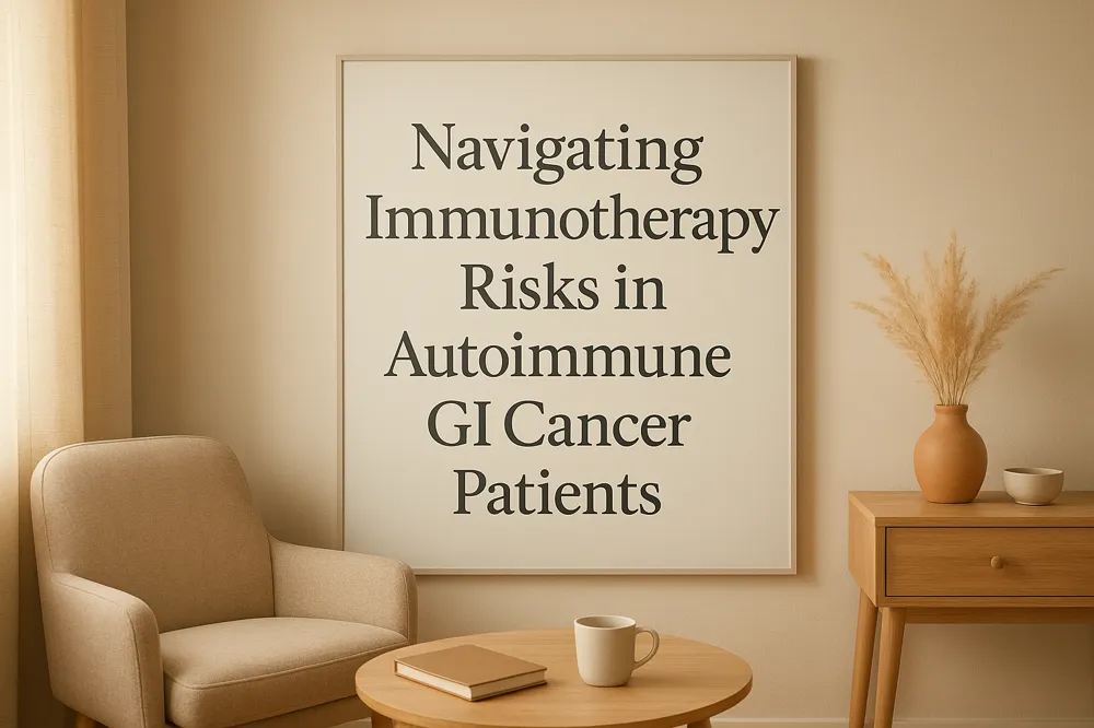 Navigating Immunotherapy Risks in Autoimmune GI Cancer Patients