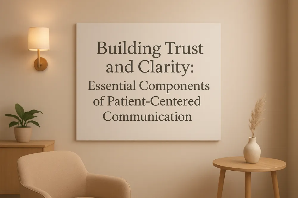 Building Trust and Clarity: Essential Components of Patient-Centered Communication
