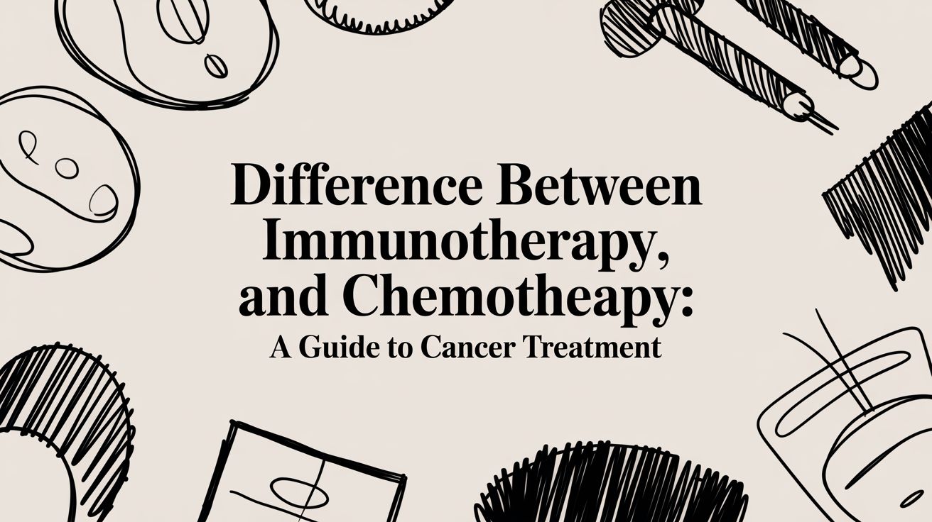Difference Between Immunotherapy and Chemotherapy: A Guide to Cancer Treatment