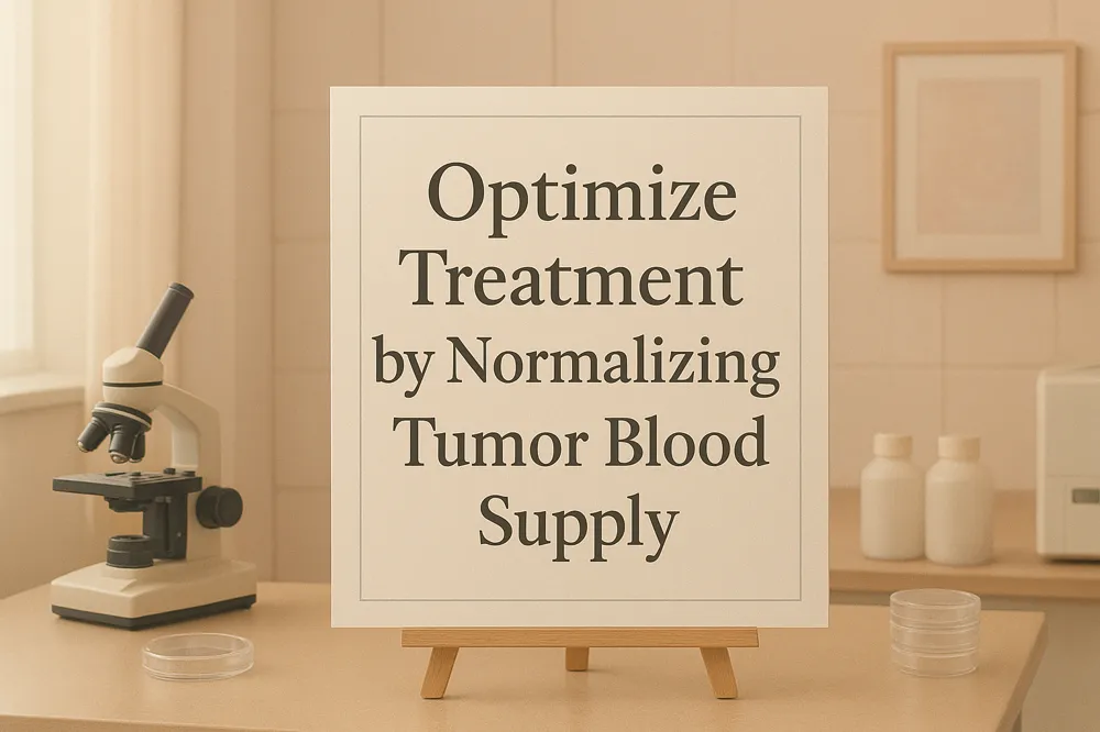 Optimize Treatment by Normalizing Tumor Blood Supply