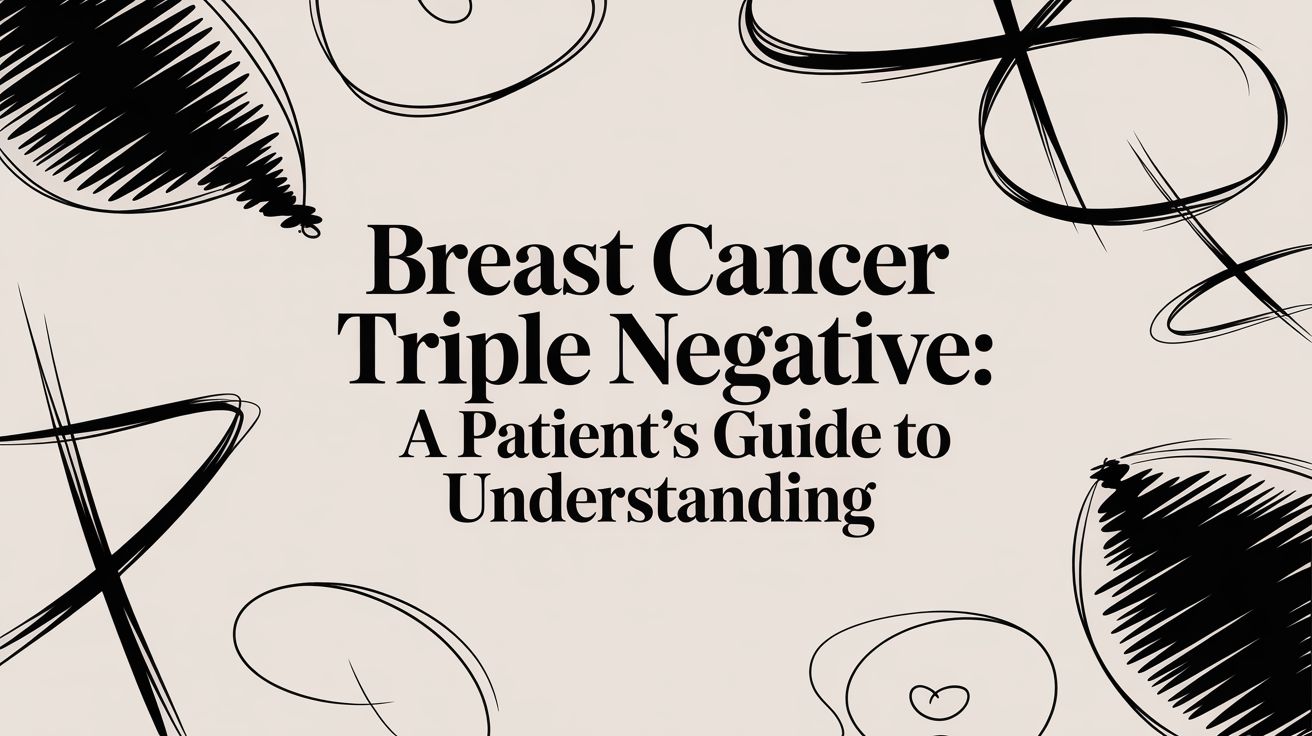 Breast cancer triple negative: A Patient's Guide to Understanding