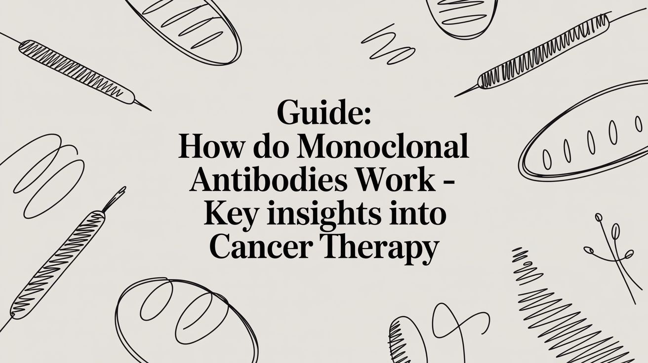 Guide: how do monoclonal antibodies work - key insights into cancer therapy