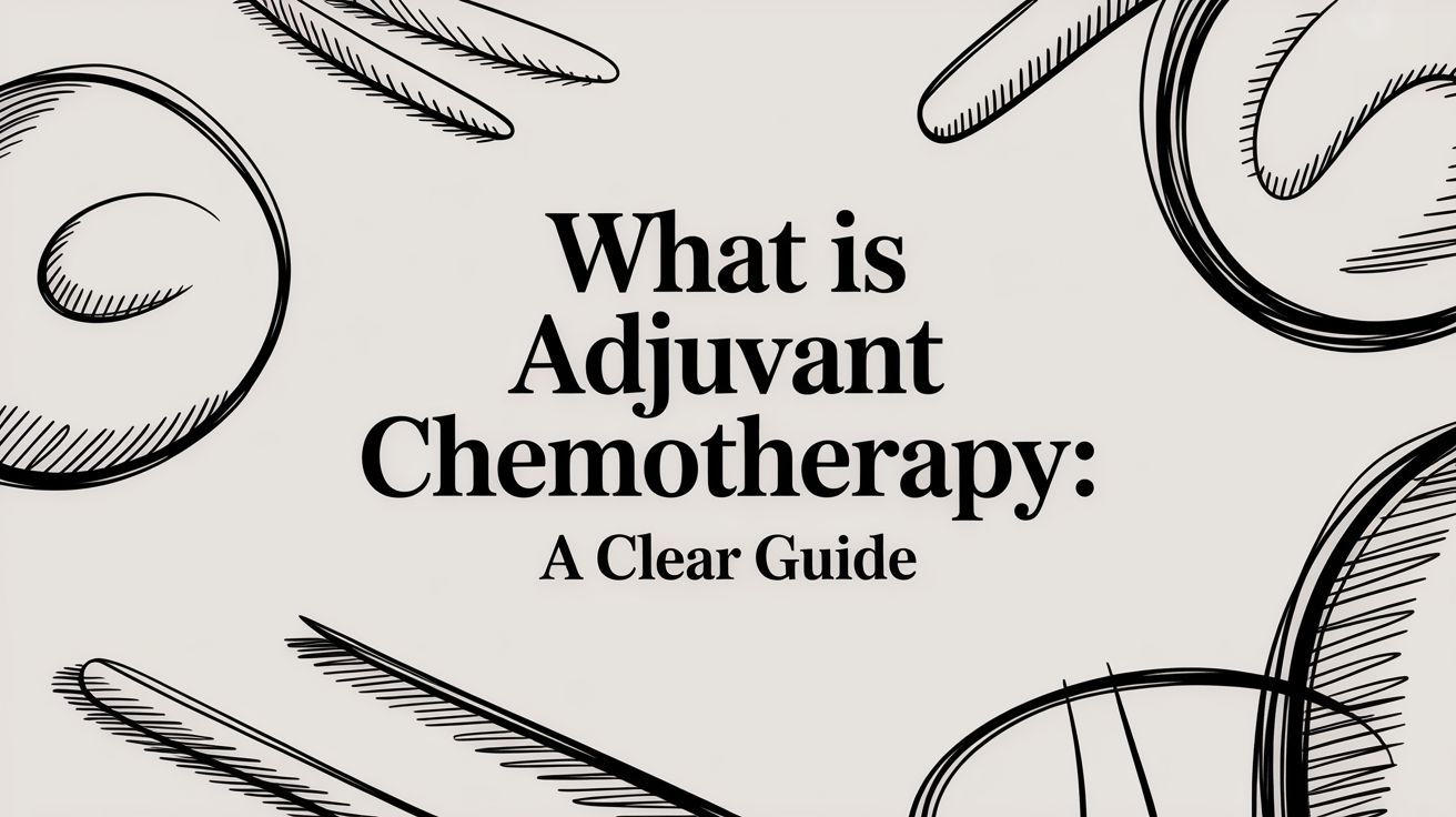 What is Adjuvant chemotherapy: A Clear Guide
