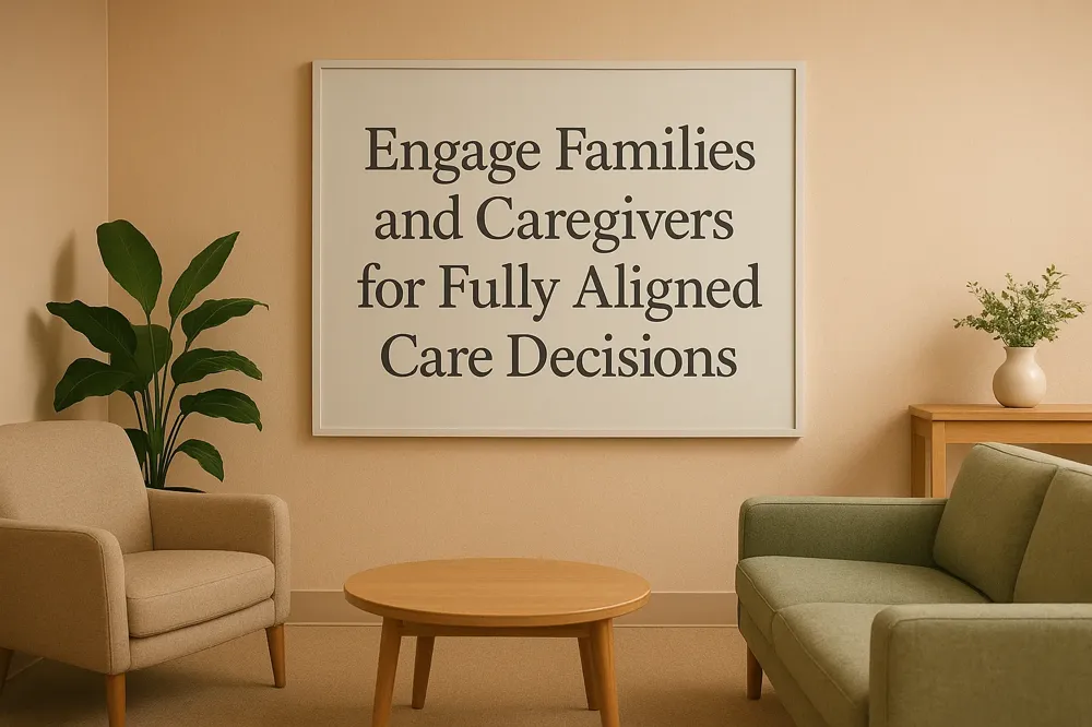 Engage Families and Caregivers for Fully Aligned Care Decisions