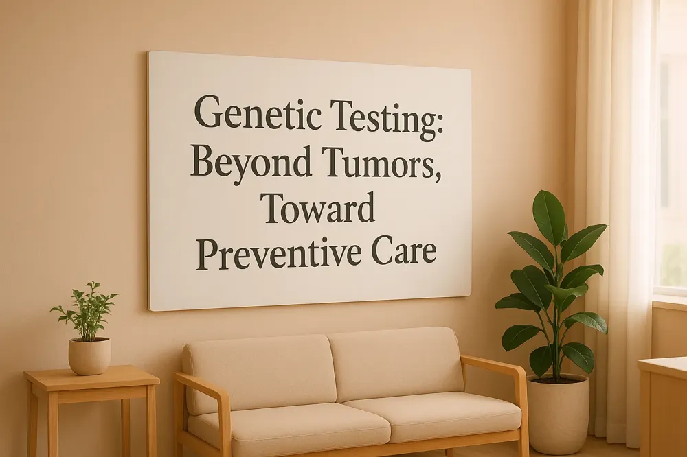 Genetic Testing: Beyond Tumors, Toward Preventive Care