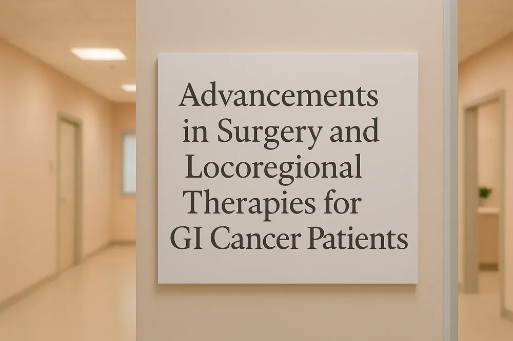 Advancements in Surgery and Locoregional Therapies for GI Cancer Patients