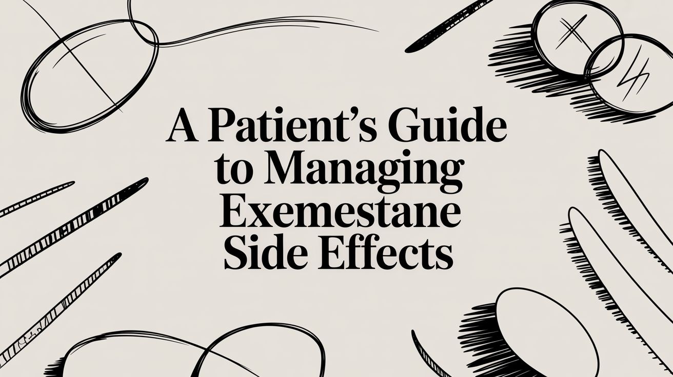 A Patient's Guide to Managing Exemestane Side Effects