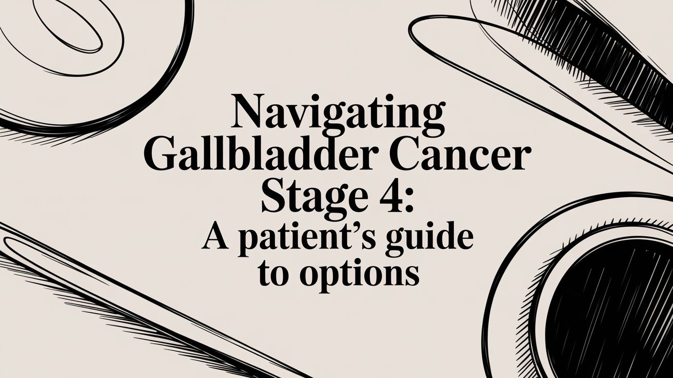 Navigating gallbladder cancer stage 4: A Patient's Guide to Options