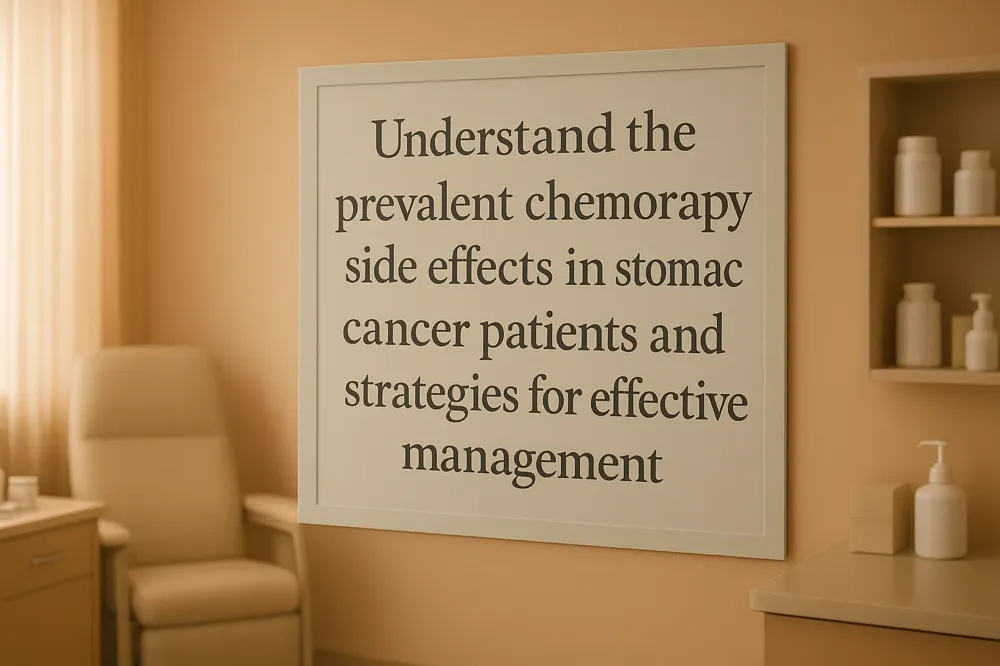 Understand the prevalent chemotherapy side effects in stomach cancer patients and strategies for effective management.