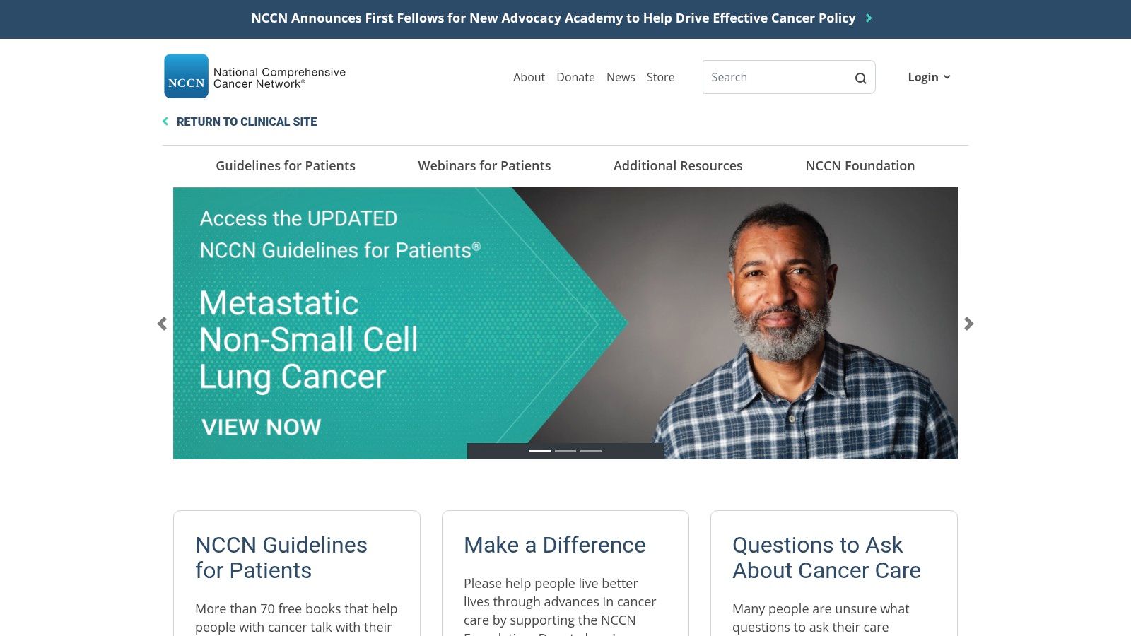 NCCN Guidelines for Patients (National Comprehensive Cancer Network)