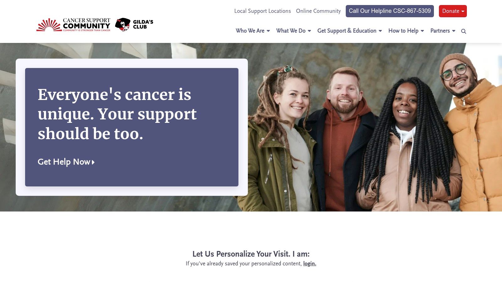 Cancer Support Community (CSC)