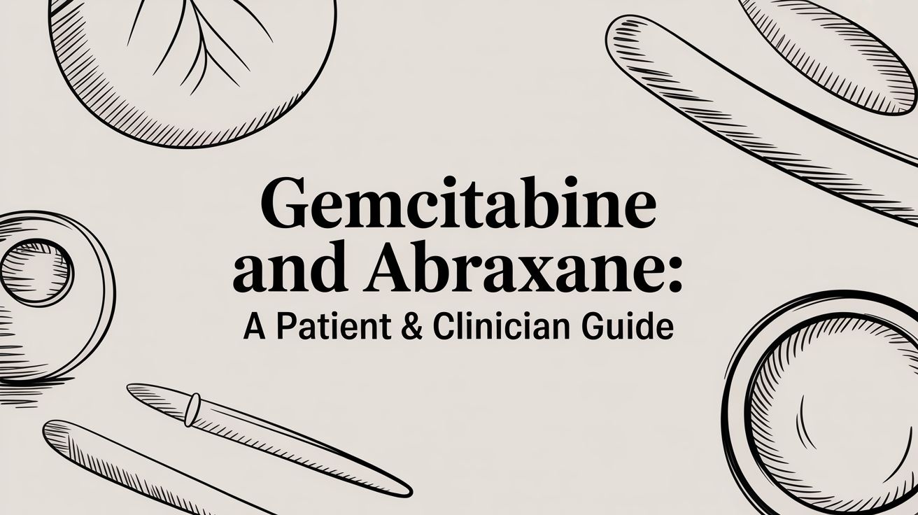 Gemcitabine and Abraxane: A Patient & Clinician Guide