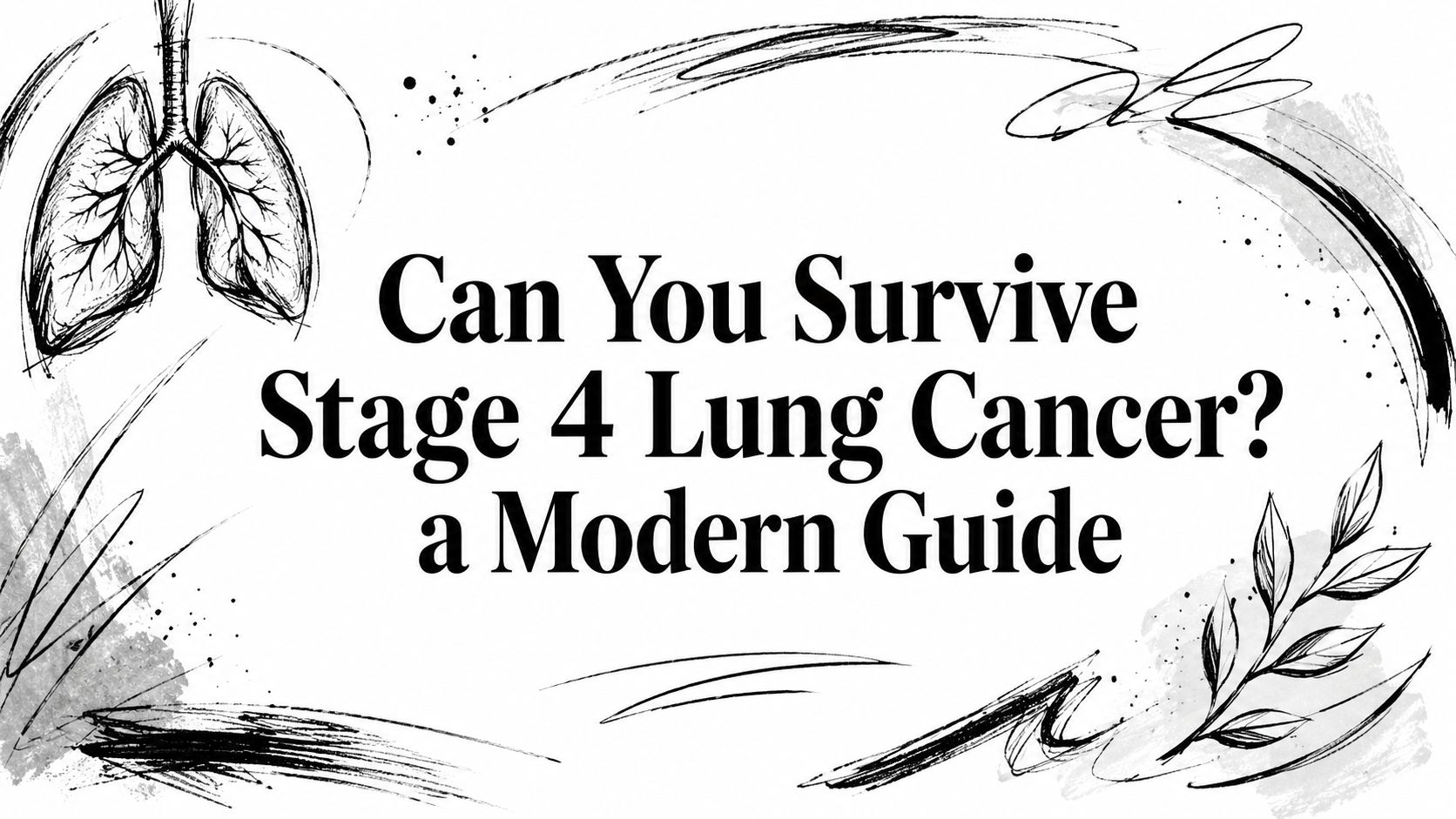 Can You Survive Stage 4 Lung Cancer? a Modern Guide