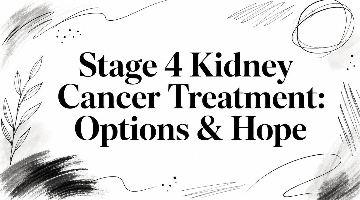 Stage 4 Kidney Cancer Treatment: Options & Hope
