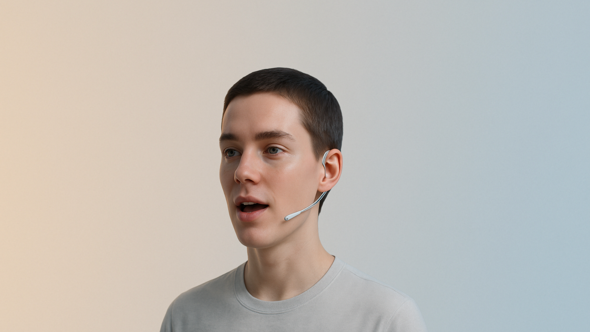 Un agente de IA atendiendo un cliente por llamada telefónica en vivo.