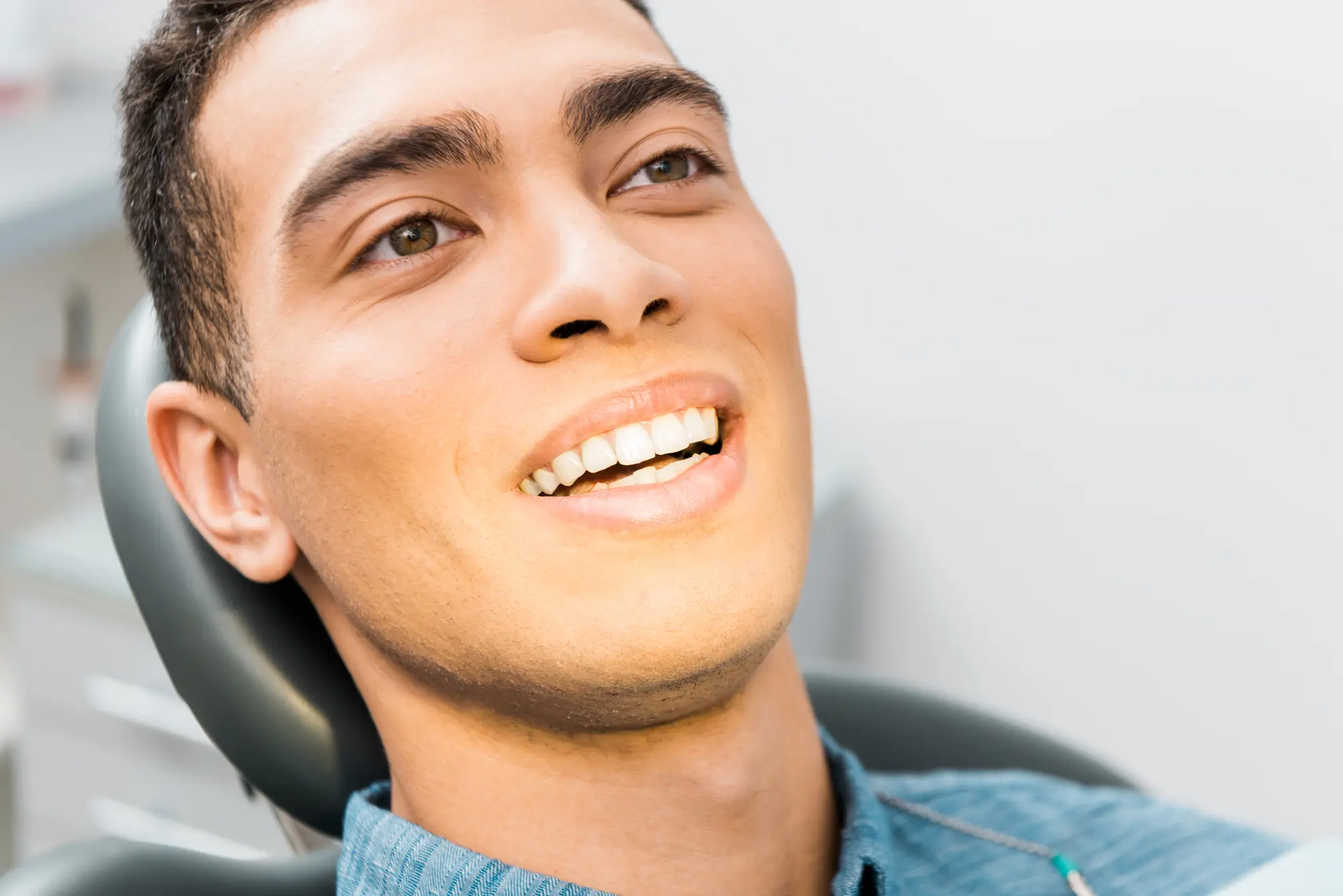 patient at the dentist