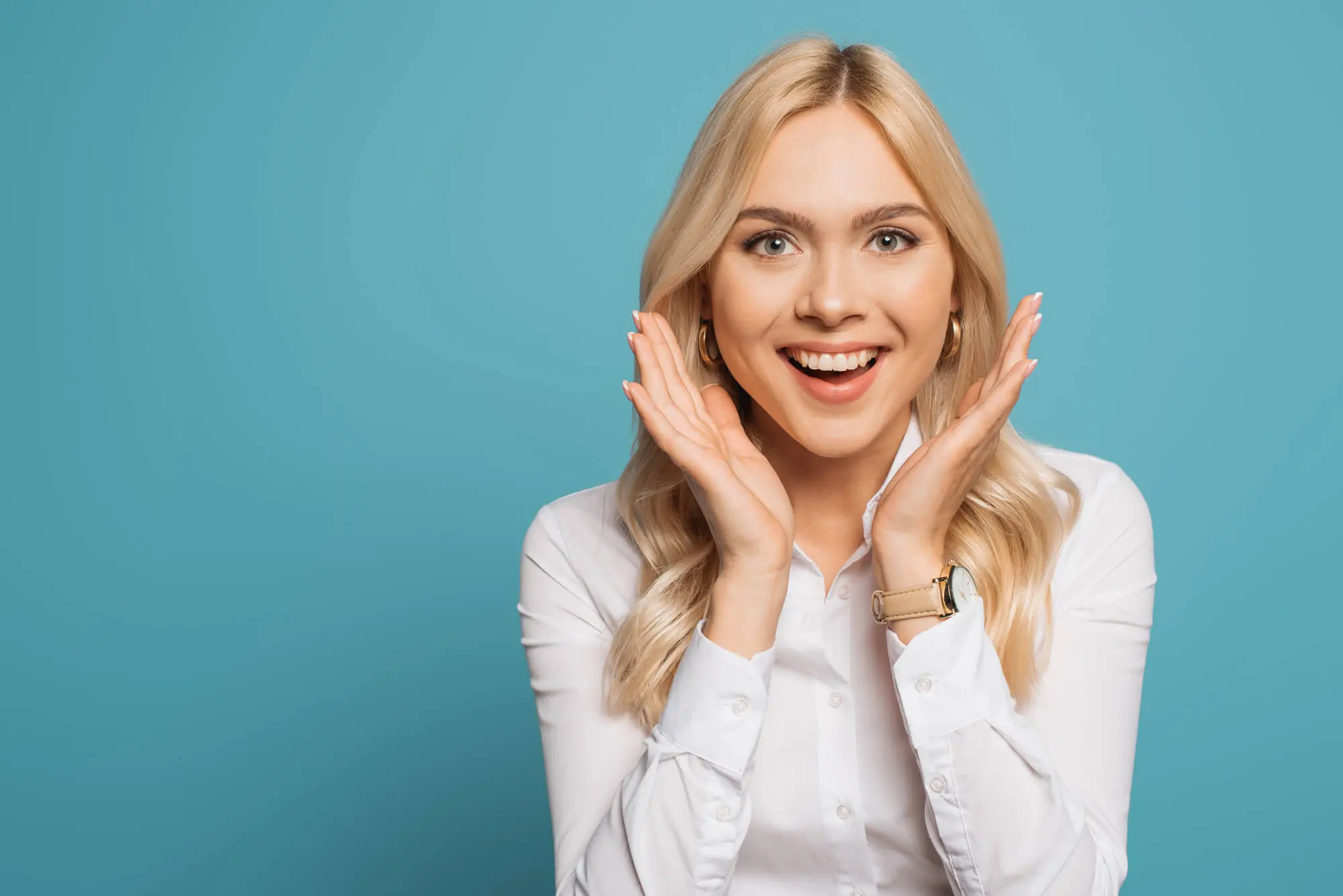 smiling woman