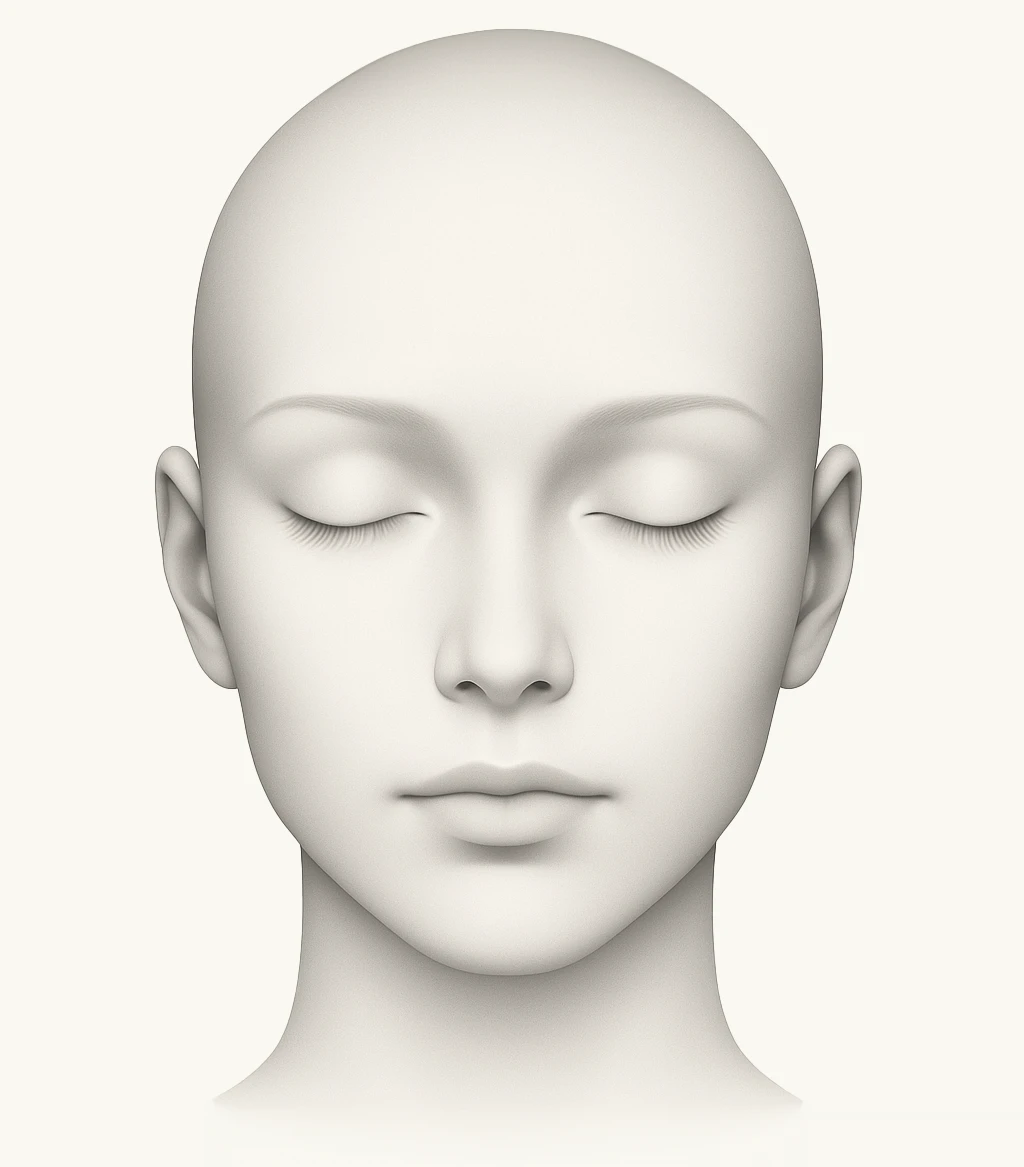 Face map – interactive treatment area