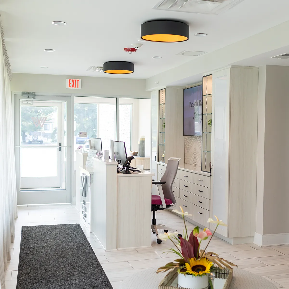 Interior checkout of Rejuva Center at Williams