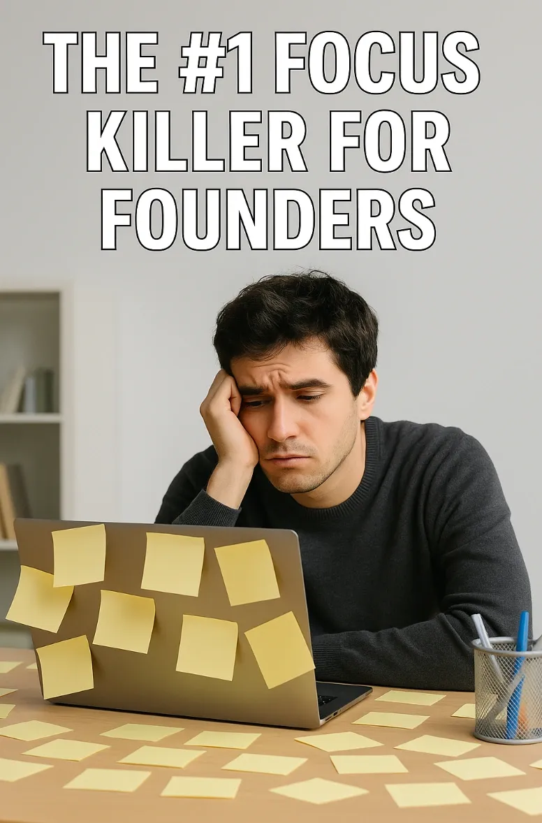 The #1 Focus Killer for Founders (And What to Do Instead)