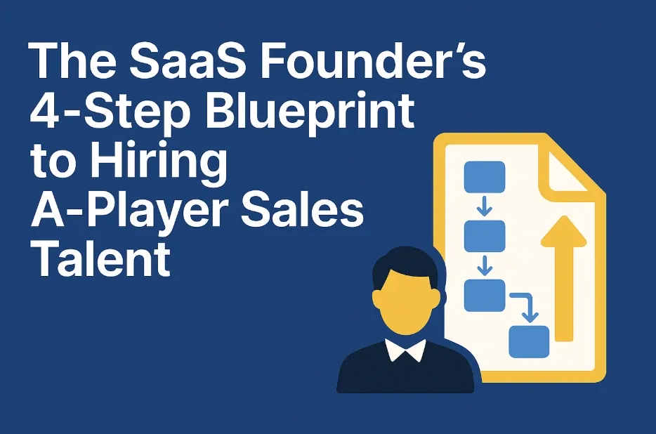 The SaaS Founder's 4-Step Blueprint to Hiring A-Players