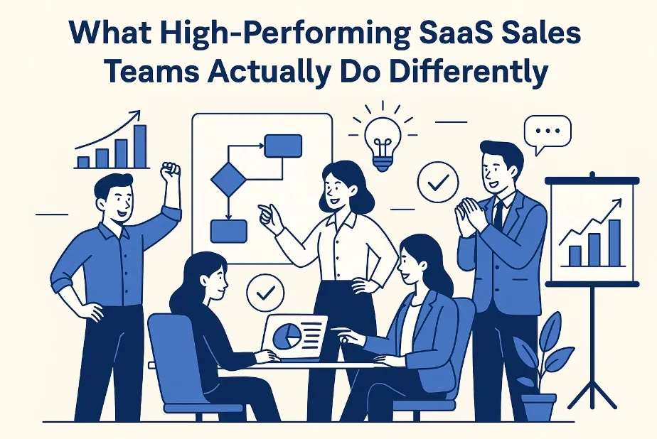 What High-Performing SaaS Sales Teams Actually Do Differently