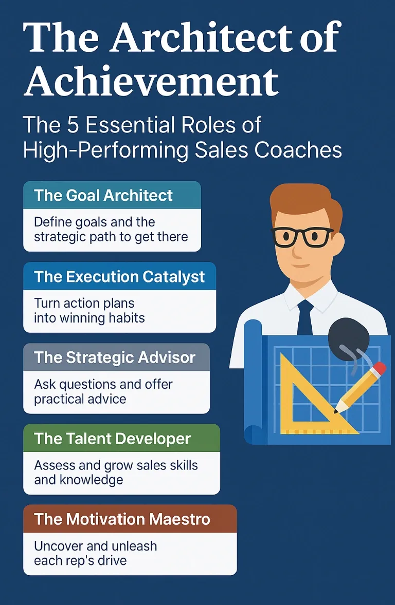 Unlock Your Team: The 5 Roles of High-Performing Sales Coaches