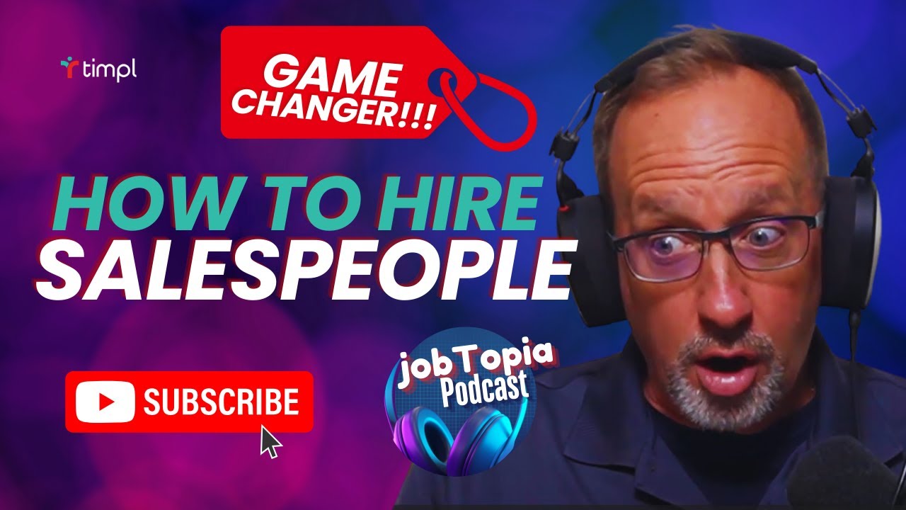 Four W’s framework, a structured method for hiring sales leaders