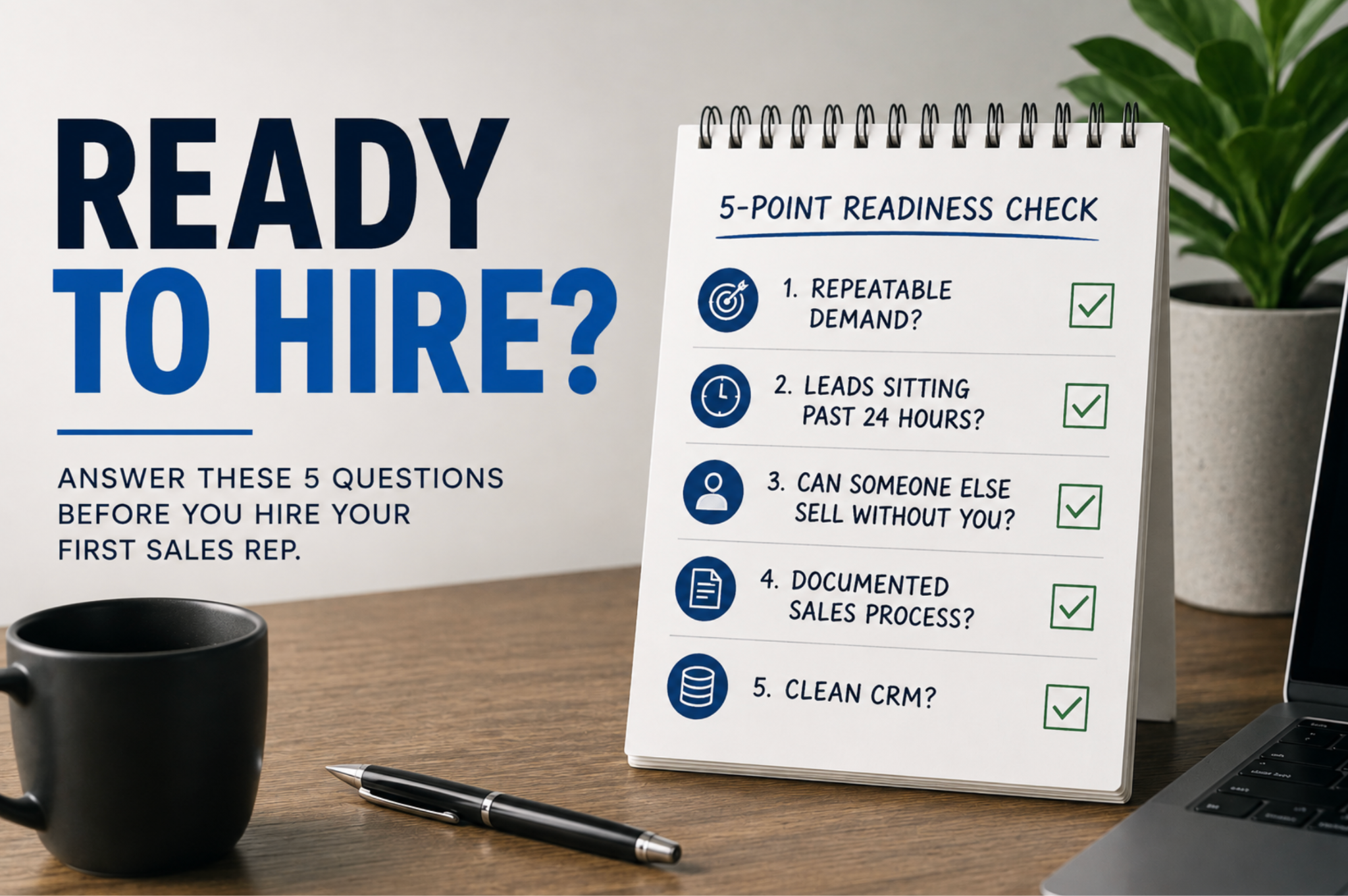 Before You Hire Your First Sales Rep, Read This First