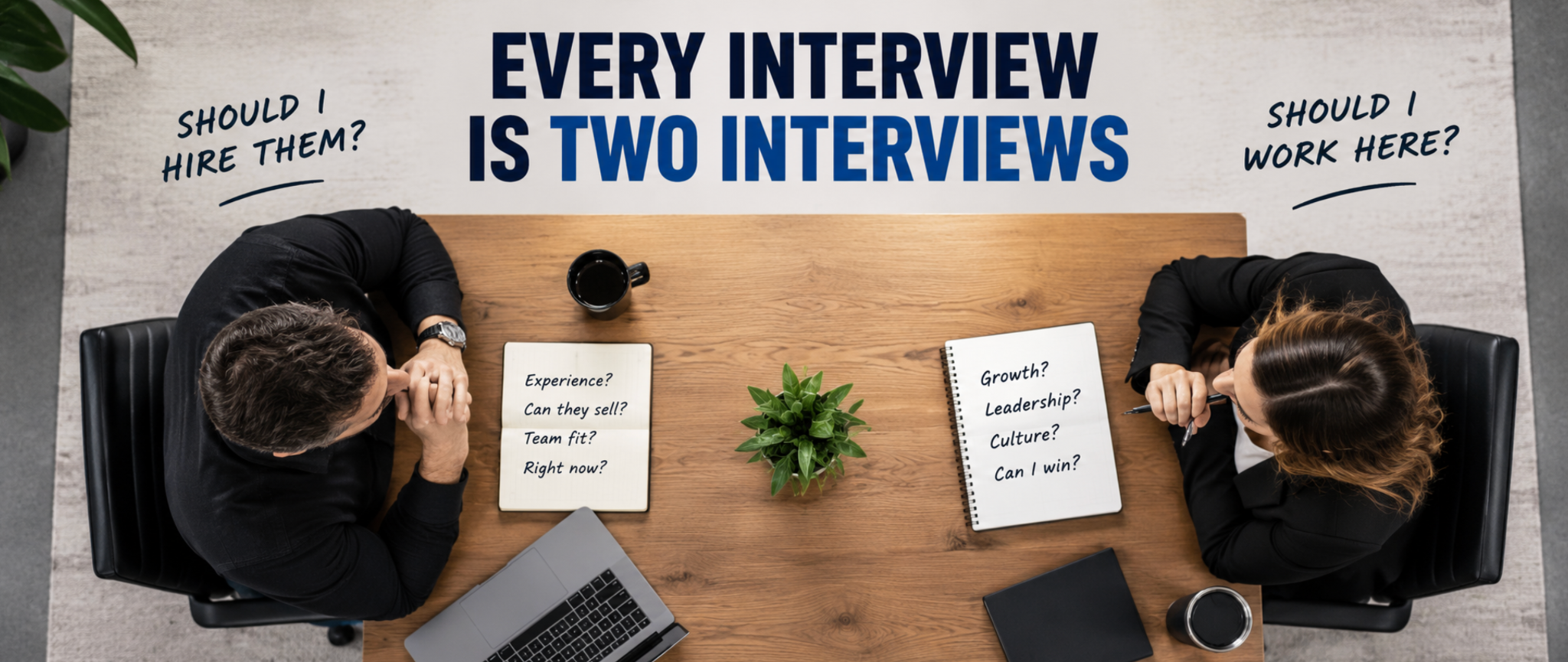 Every Great Sales Interview Is Really Two Interviews