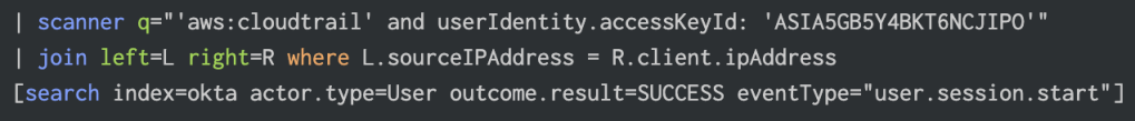 Scanner Custom Search Commands