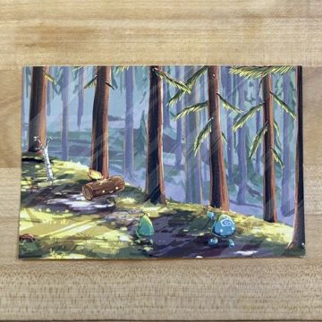 Postcard of Forest Friends
