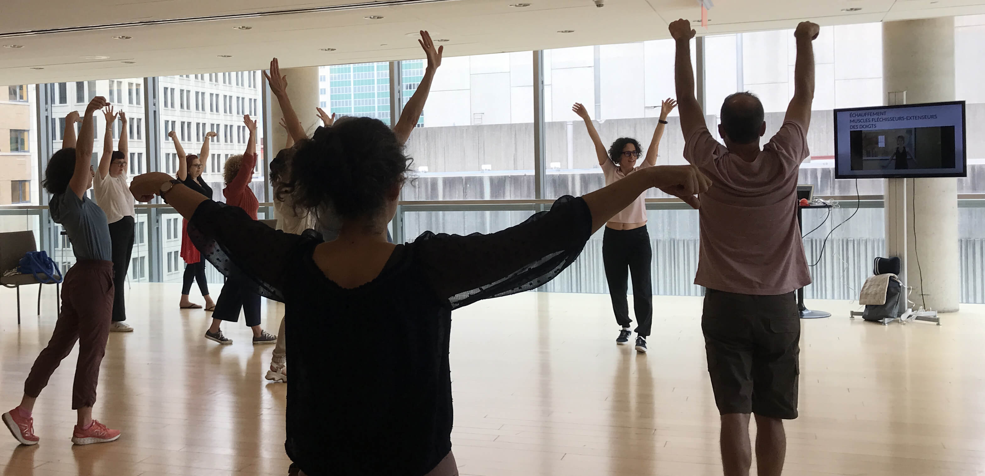 formation de groupe, physiothérapie