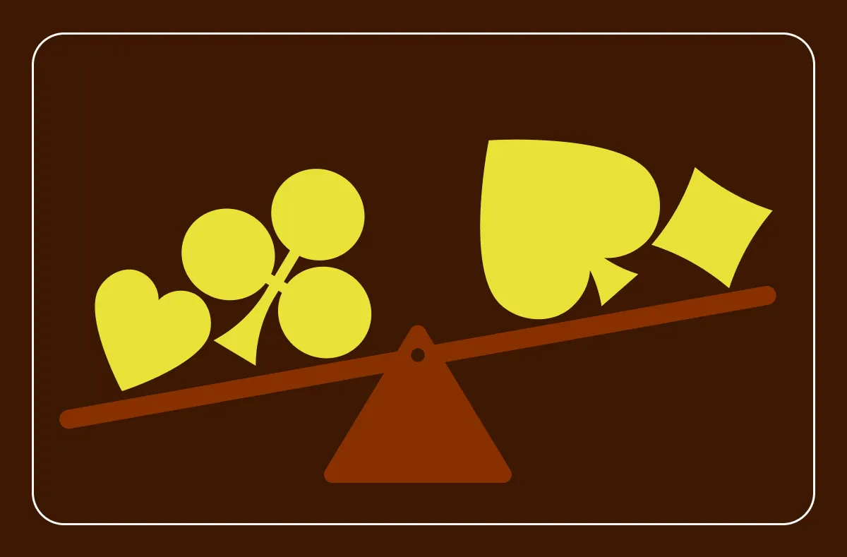 Four poker betting strategies — value, bluff, protection, and balance — visualized for strategic decision-making
