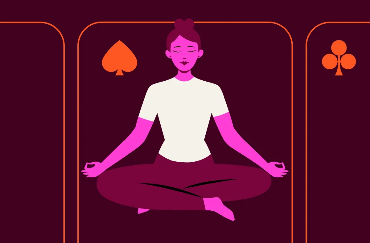Woman betting on her own belief system — building unshakeable self-trust as the foundation for every bold move