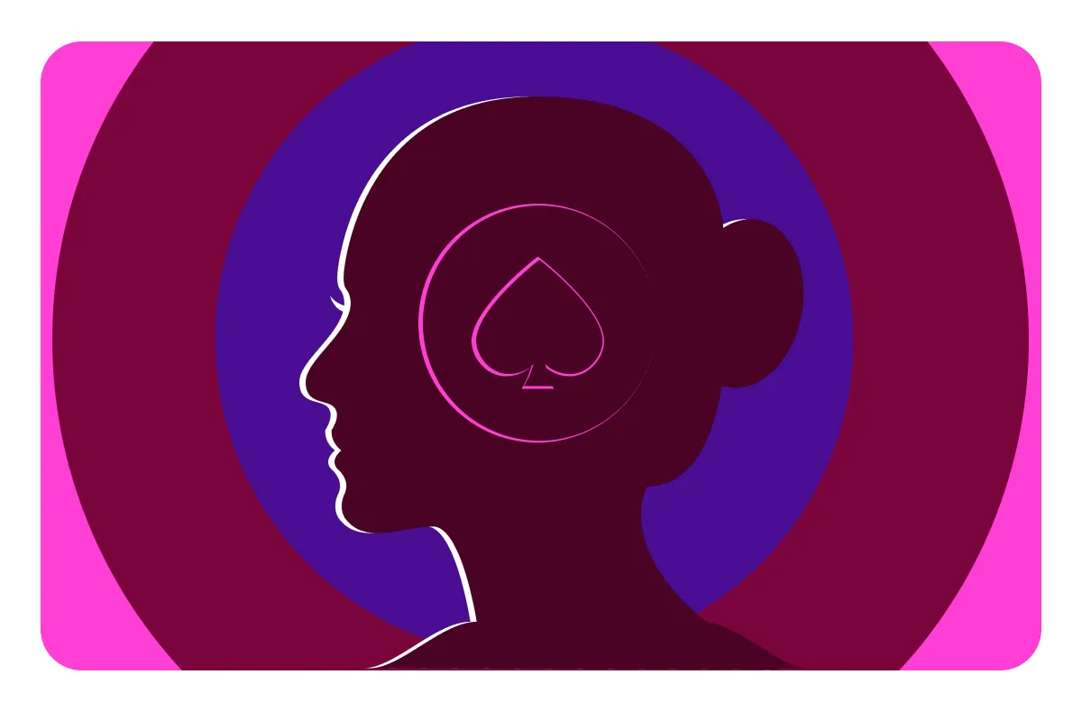 Woman trusting her gut instincts at a critical decision point, using intuition as a strategic leadership tool