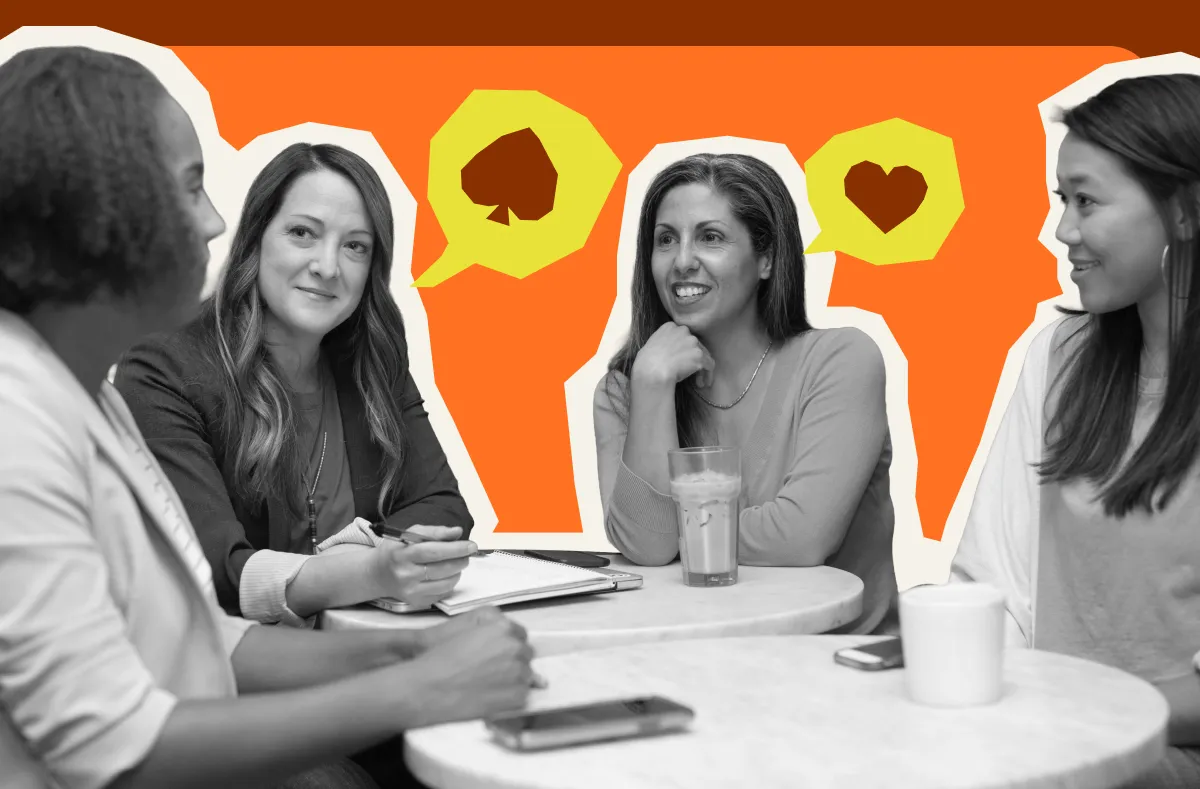 Woman stepping into the convener role, bringing people together to build influence and drive strategic outcomes