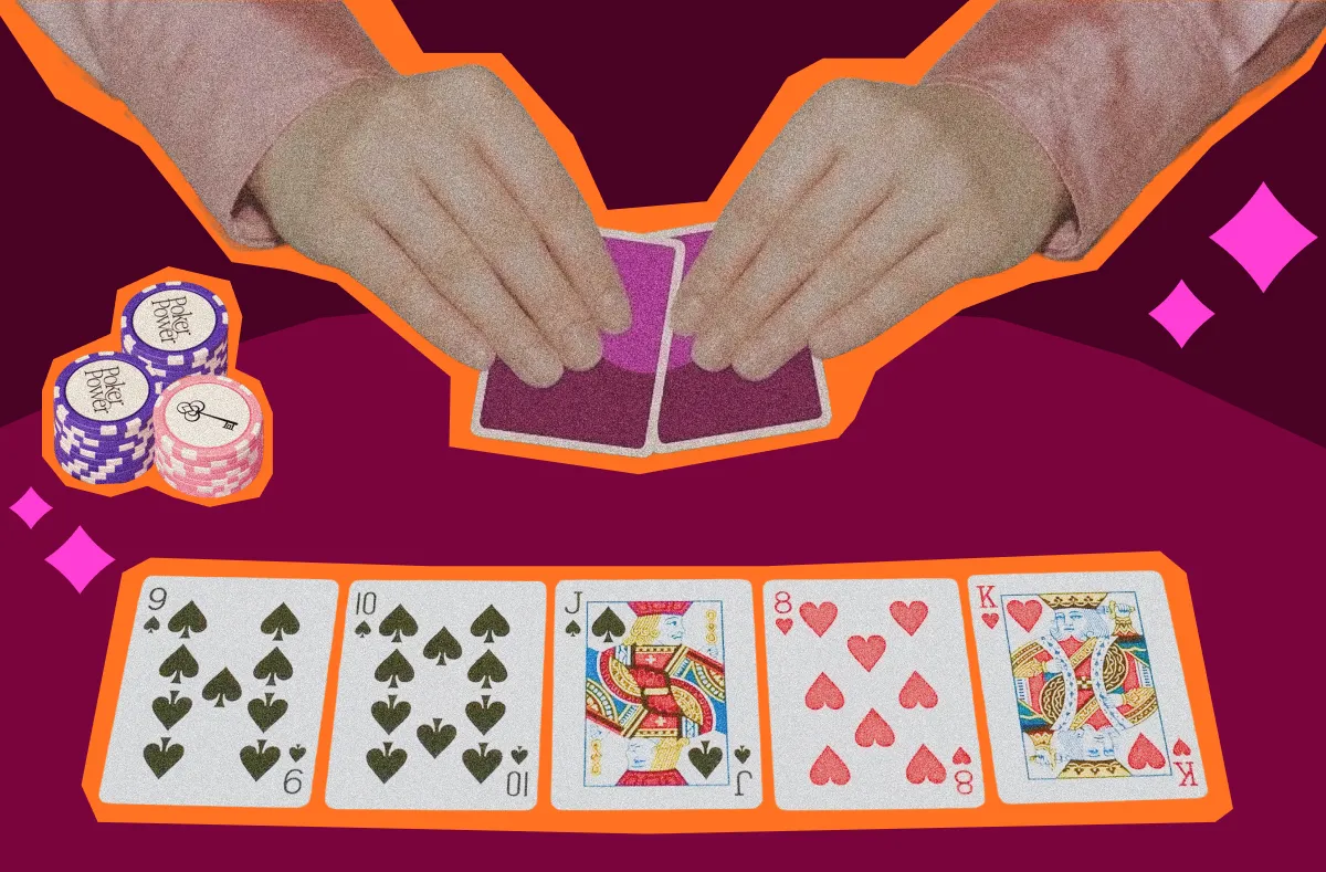 Beginner's guide to Texas Hold'em poker — hand rankings, betting rounds, and strategy for women new to the game