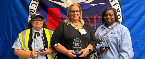 2025 Urban Division Winners, three people