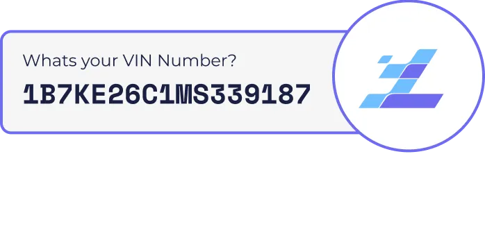VIN number illustration