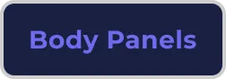 Button with rounded corners labeled 'Body Panels' in blue text on a dark background.