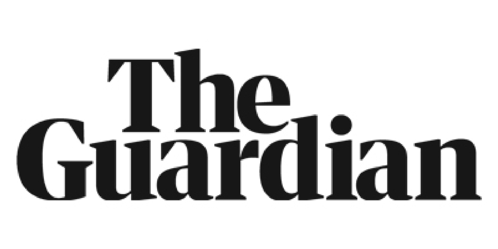 Logo of The Guardian, where Eugenia O'Kelly's work has been covered/featured