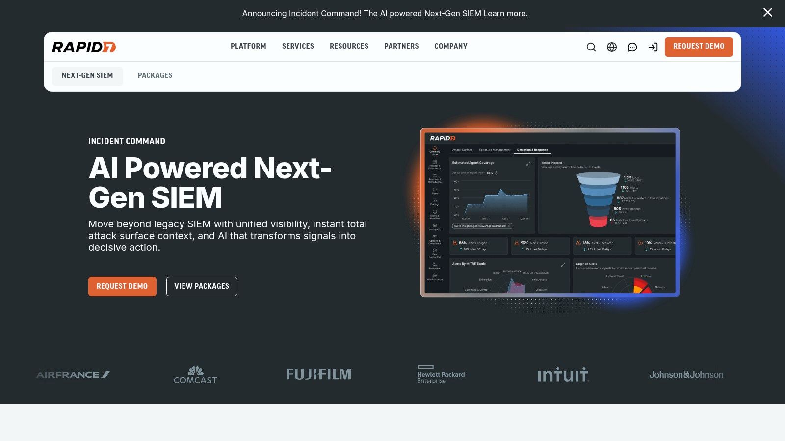 Rapid7 InsightIDR (Next-Gen SIEM)