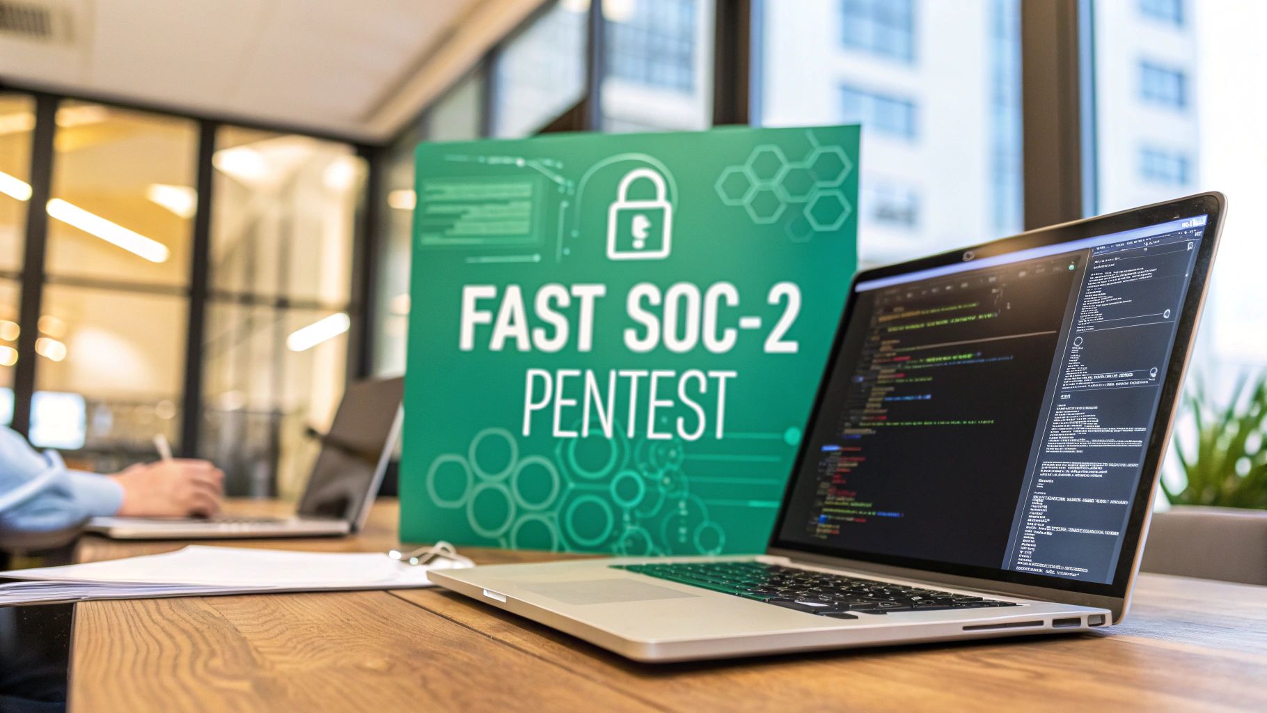 image of an individual using productivity software