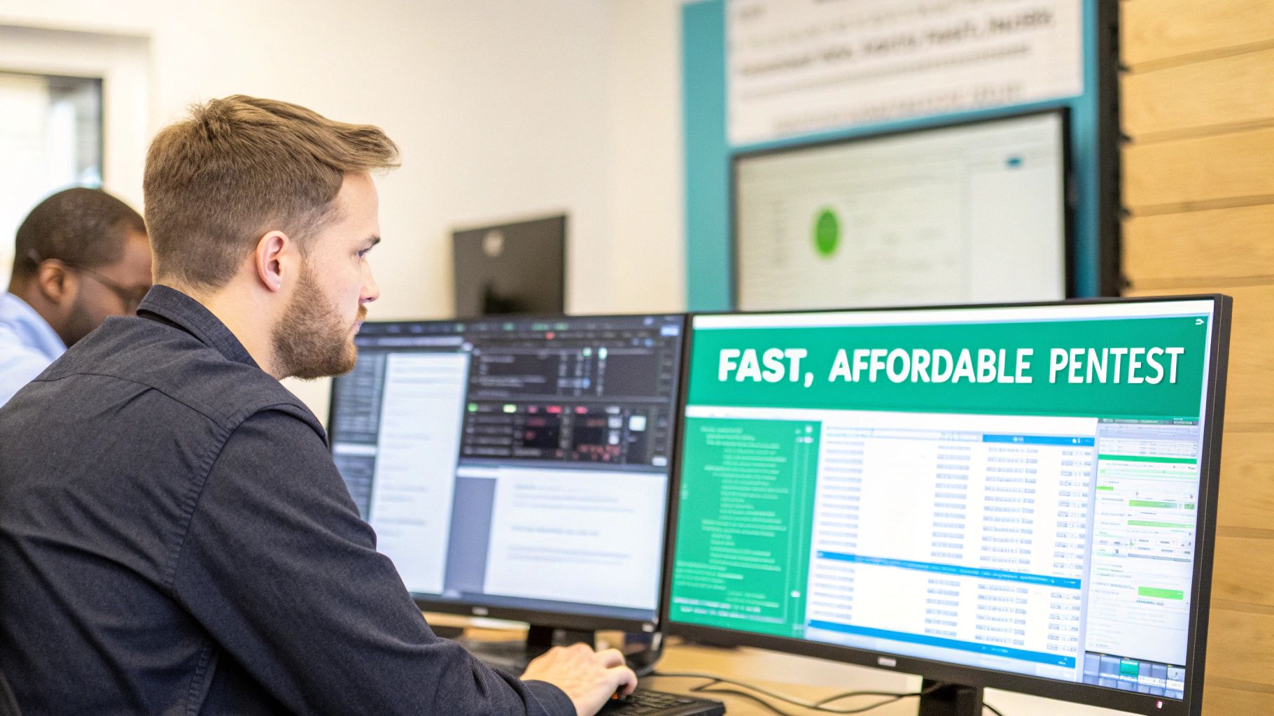 A streamlined process diagram showing speed and efficiency